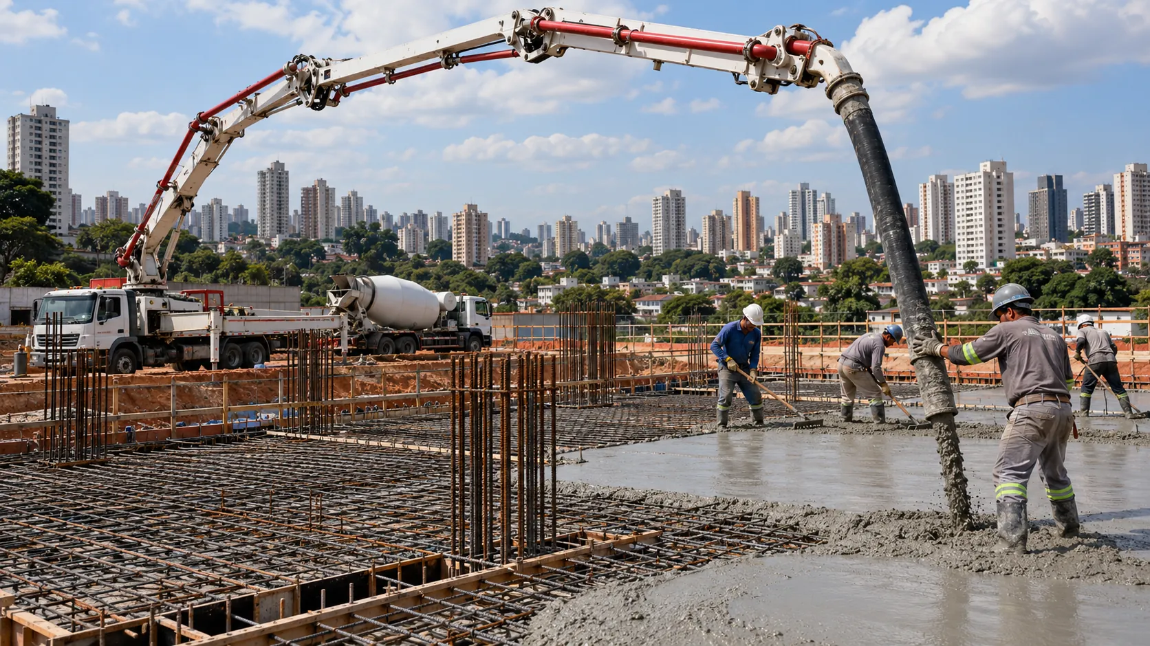 Bombeamento de Concreto