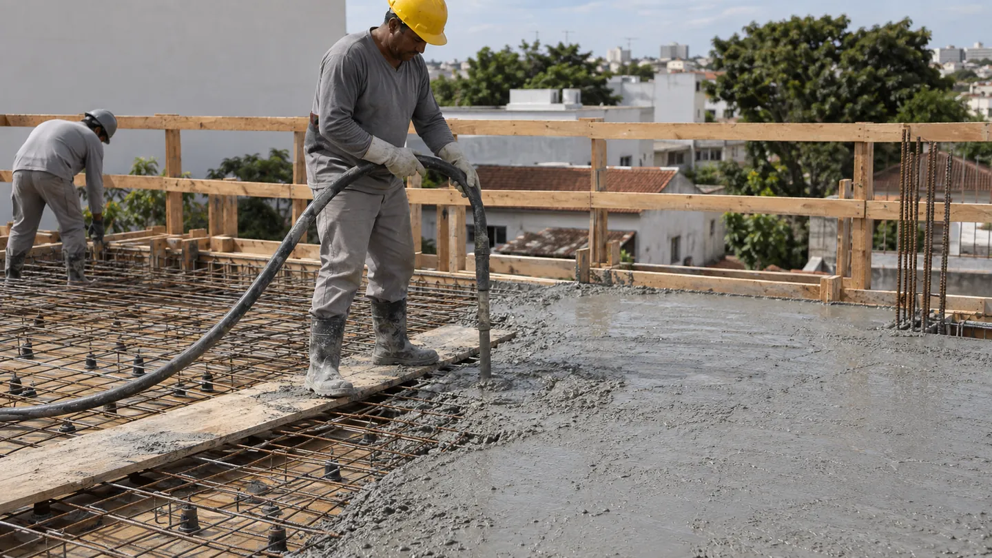 Concreto para Laje Maciça