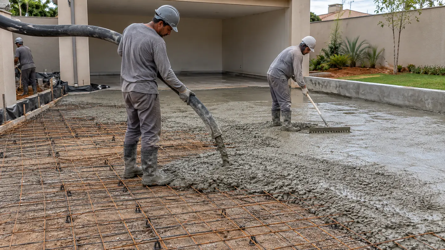 Concreto para Piso de Garagem e Quintal